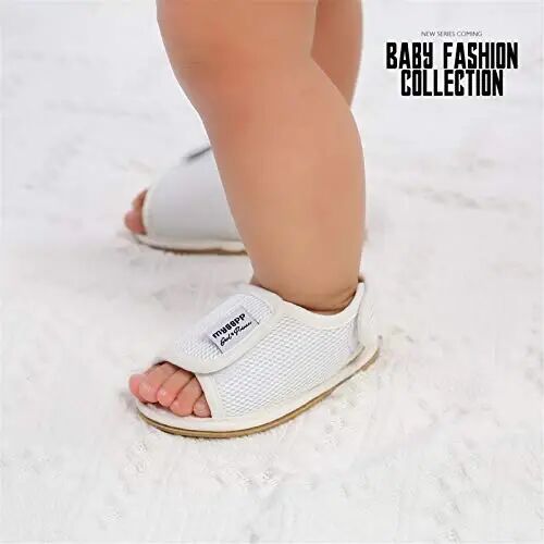 RVROVIC Baby Boys Girls Sandals Premium Infant Summer Outdoor Shoes PU Lightweight Soft Anti-Slip Sole Toddler Prewalker - RVROVIC (1)