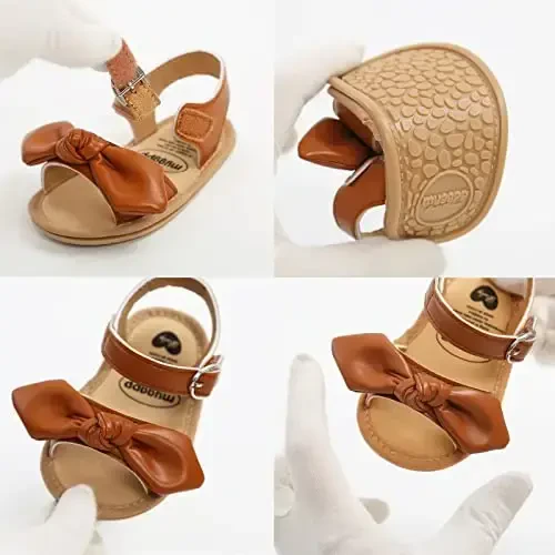 RVROVIC Baby Boys Girls Sandals Premium Soft Anti-Slip Rubber Sole Infant Summer Outdoor Shoes Toddler First Walkers - 3