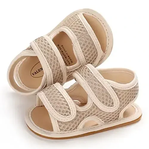 RVROVIC Baby Boys Girls Sandals Premium Soft Anti-Slip Rubber Sole Infant Summer Outdoor Shoes Toddler First Walkers - 5