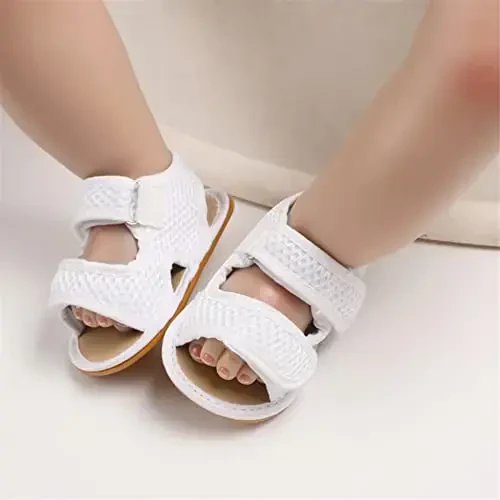 RVROVIC Baby Boys Girls Sandals Premium Soft Anti-Slip Rubber Sole Infant Summer Outdoor Shoes Toddler First Walkers - 2