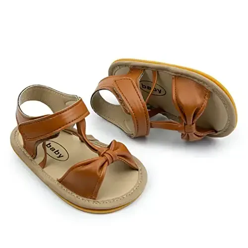 RVROVIC Baby Boys Girls Sandals Premium Soft Anti-Slip Rubber Sole Infant Summer Outdoor Shoes Toddler First Walkers - 3