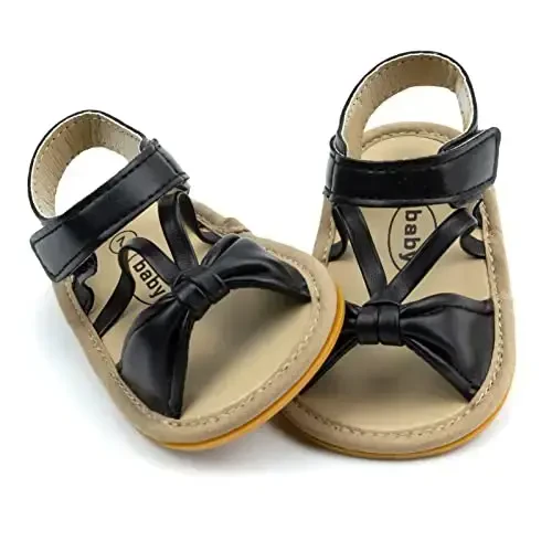 RVROVIC Baby Boys Girls Sandals Premium Soft Anti-Slip Rubber Sole Infant Summer Outdoor Shoes Toddler First Walkers - 4