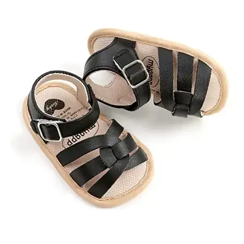 RVROVIC Baby Boys Girls Sandals Premium Soft Anti-Slip Rubber Sole Infant Summer Outdoor Shoes Toddler First Walkers - 3