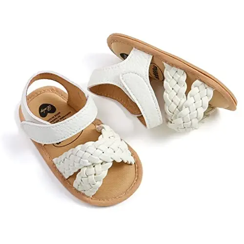 RVROVIC Baby Boys Girls Sandals Premium Soft Anti-Slip Rubber Sole Infant Summer Outdoor Shoes Toddler First Walkers - 5