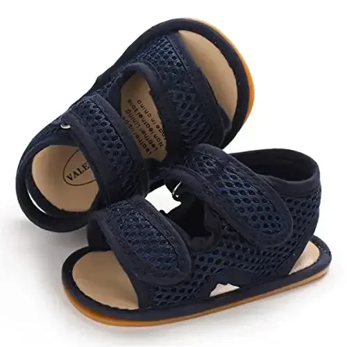 RVROVIC Baby Boys Girls Sandals Premium Soft Anti-Slip Rubber Sole Infant Summer Outdoor Shoes Toddler First Walkers - 5