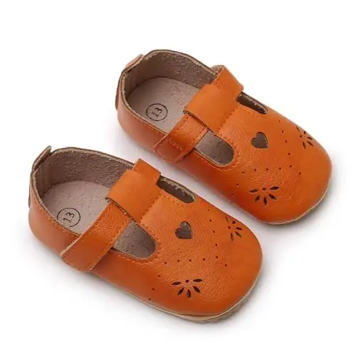 RVROVIC Baby Girl Moccasins Princess Sparkly Mary Jane платья, туфли премиум легкий мягкая подошва кроватки обувь для малышей - 2