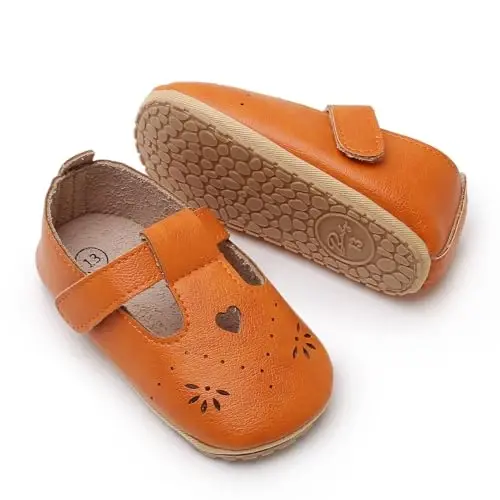 RVROVIC Baby Girl Moccasins Princess Sparkly Mary Jane платья, туфли премиум легкий мягкая подошва кроватки обувь для малышей - 4