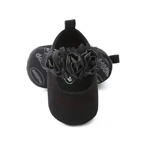 RVROVIC Baby Girl Moccasins Princess Sparkly Mary Jane платья туфли премиум легкий мягкая подошва люлька обувь малыш обувь - RVROVIC (1)