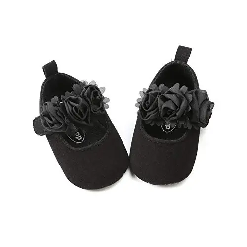 RVROVIC Baby Girl Moccasins Princess Sparkly Mary Jane платья туфли премиум легкий мягкая подошва люлька обувь малыш обувь - 3