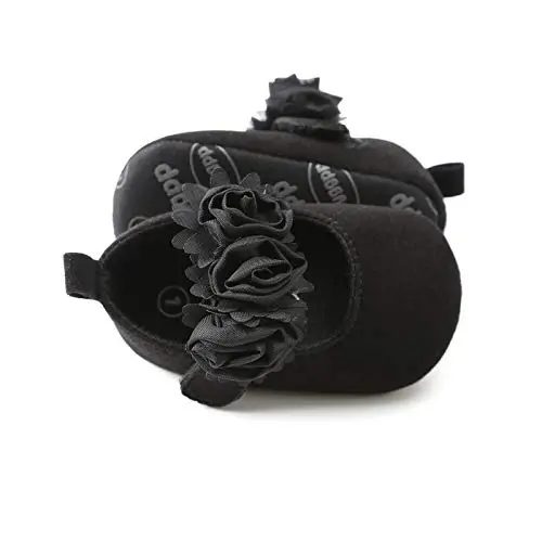 RVROVIC Baby Girl Moccasins Princess Sparkly Mary Jane платья туфли премиум легкий мягкая подошва люлька обувь малыш обувь - 4