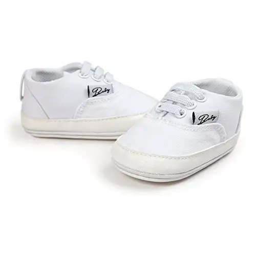 RVROVIC Baby Boys Girls Shoes Canvas Toddler Sneakers Anti-Slip Infant First Walkers 0-18 Months - 5