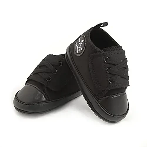 RVROVIC Baby Boys Girls Shoes Canvas Toddler Sneakers Anti-Slip Infant First Walkers 0-18 Months - 5