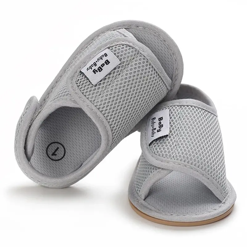 RVROVIC Baby Boys Girls Sandals Premium Infant Summer Outdoor Shoes PU Lightweight Soft Anti-Slip Sole Toddler Prewalker - 4