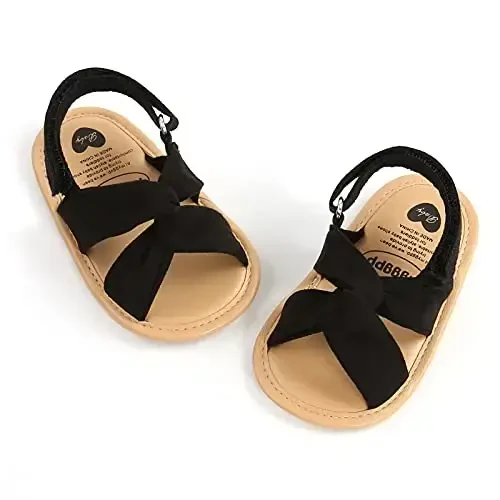 RVROVIC Baby Boys Girls Sandals Premium Infant Summer Outdoor Shoes PU Lightweight Soft Anti-Slip Sole Toddler Prewalker - 5