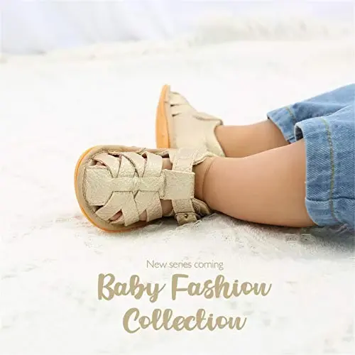 RVROVIC Baby Boys Girls Sandals Premium Infant Summer Outdoor Shoes PU Lightweight Soft Anti-Slip Sole Toddler Prewalker - RVROVIC (1)