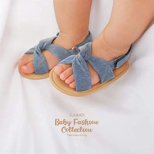 RVROVIC Baby Boys Girls Sandals Premium Infant Summer Outdoor Shoes PU Lightweight Soft Anti-Slip Sole Toddler Prewalker - 3