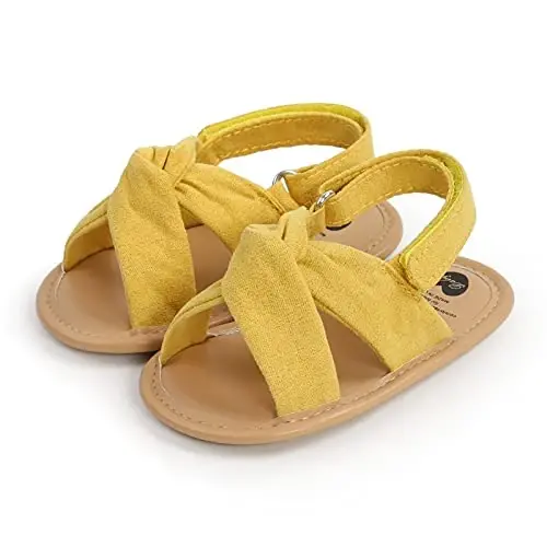 RVROVIC Baby Boys Girls Sandals Premium Infant Summer Outdoor Shoes PU Lightweight Soft Anti-Slip Sole Toddler Prewalker - 5