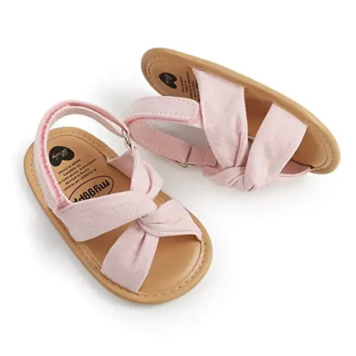 RVROVIC Baby Boys Girls Sandals Premium Infant Summer Outdoor Shoes PU Lightweight Soft Anti-Slip Sole Toddler Prewalker - 5