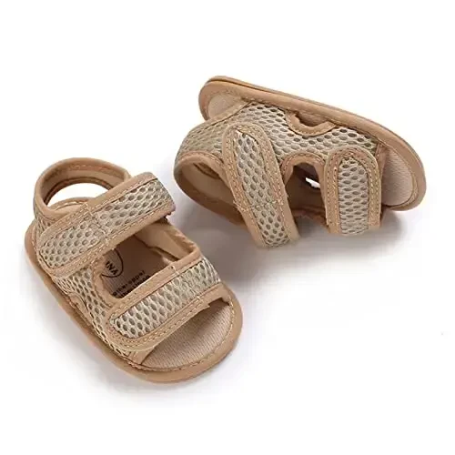 RVROVIC Baby Boys Girls Sandals Premium Infant Summer Outdoor Shoes PU Lightweight Soft Anti-Slip Sole Toddler Prewalker - 3