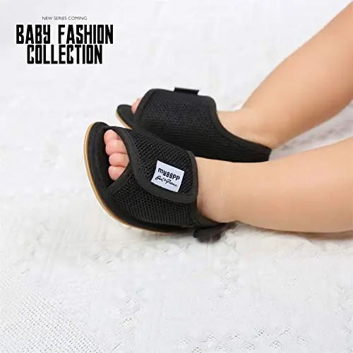 RVROVIC Baby Boys Girls Sandals Premium Infant Summer Outdoor Shoes PU Lightweight Soft Anti-Slip Sole Toddler Prewalker - RVROVIC (1)