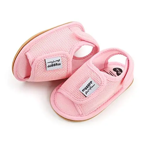 RVROVIC Baby Boys Girls Sandals Premium Infant Summer Outdoor Shoes PU Lightweight Soft Anti-Slip Sole Toddler Prewalker - 3