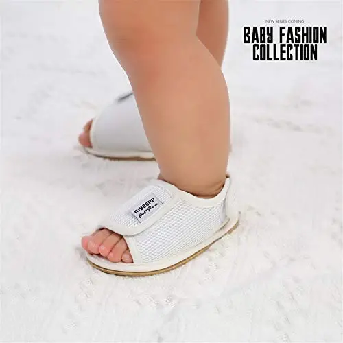 RVROVIC Baby Boys Girls Sandals Premium Infant Summer Outdoor Shoes PU Lightweight Soft Anti-Slip Sole Toddler Prewalker - 2