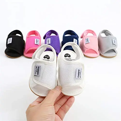RVROVIC Baby Boys Girls Sandals Premium Infant Summer Outdoor Shoes PU Lightweight Soft Anti-Slip Sole Toddler Prewalker - 5