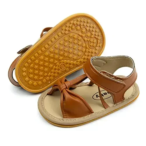 RVROVIC Baby Boys Girls Sandals Premium Soft Anti-Slip Rubber Sole Infant Summer Outdoor Shoes Toddler First Walkers - RVROVIC