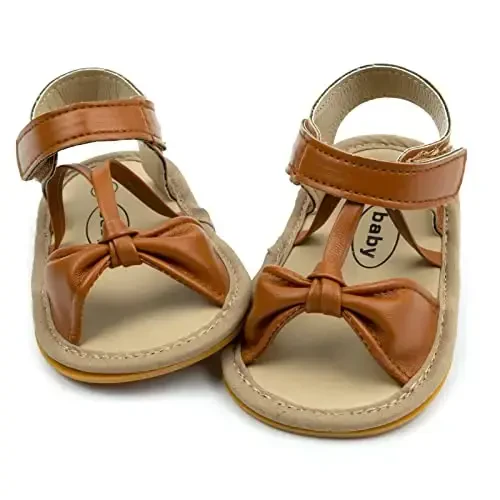 RVROVIC Baby Boys Girls Sandals Premium Soft Anti-Slip Rubber Sole Infant Summer Outdoor Shoes Toddler First Walkers - 2