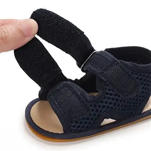 RVROVIC Baby Boys Girls Sandals Premium Soft Anti-Slip Rubber Sole Infant Summer Outdoor Shoes Toddler First Walkers - 4