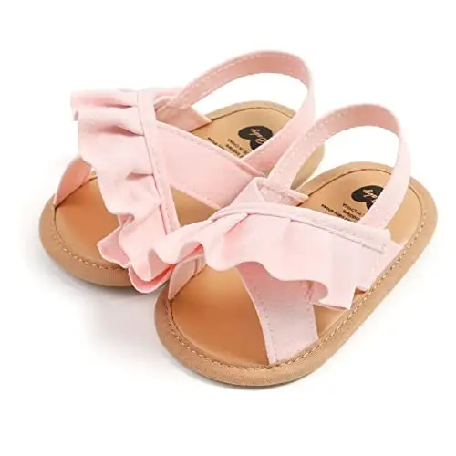 RVROVIC Baby Boys Girls Sandals Premium Soft Anti-Slip Rubber Sole Infant Summer Outdoor Shoes Toddler First Walkers - 3