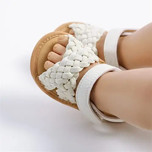 RVROVIC Baby Boys Girls Sandals Premium Soft Anti-Slip Rubber Sole Infant Summer Outdoor Shoes Toddler First Walkers - 2