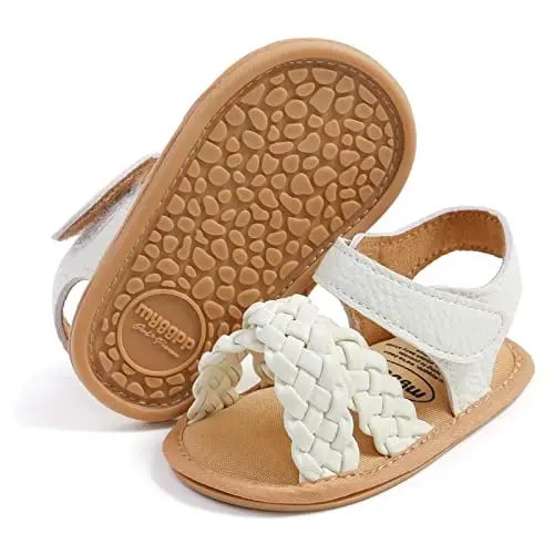 RVROVIC Baby Boys Girls Sandals Premium Soft Anti-Slip Rubber Sole Infant Summer Outdoor Shoes Toddler First Walkers - RVROVIC