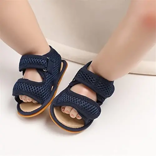 RVROVIC Baby Boys Girls Sandals Premium Soft Anti-Slip Rubber Sole Infant Summer Outdoor Shoes Toddler First Walkers - 2