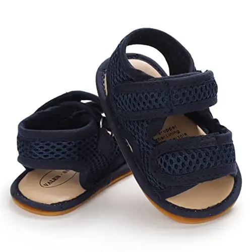 RVROVIC Baby Boys Girls Sandals Premium Soft Anti-Slip Rubber Sole Infant Summer Outdoor Shoes Toddler First Walkers - 6