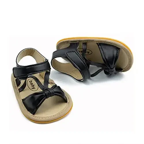 RVROVIC Baby Boys Girls Sandals Premium Soft Anti-Slip Rubber Sole Infant Summer Outdoor Shoes Toddler First Walkers - 6