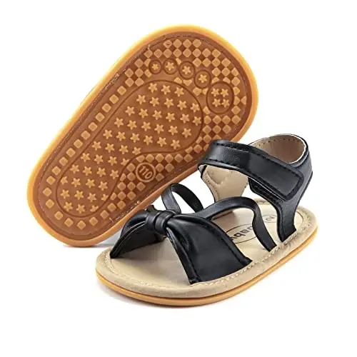 RVROVIC Baby Boys Girls Sandals Premium Soft Anti-Slip Rubber Sole Infant Summer Outdoor Shoes Toddler First Walkers - 1
