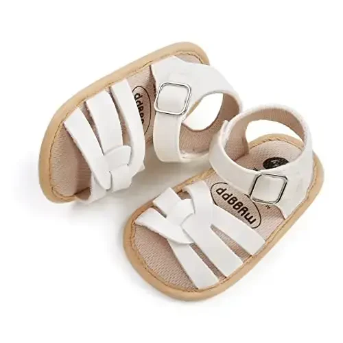 RVROVIC Baby Boys Girls Sandals Premium Soft Anti-Slip Rubber Sole Infant Summer Outdoor Shoes Toddler First Walkers - RVROVIC (1)