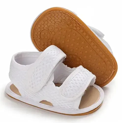 RVROVIC Baby Boys Girls Sandals Premium Soft Anti-Slip Rubber Sole Infant Summer Outdoor Shoes Toddler First Walkers 