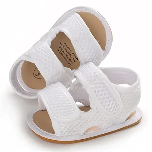 RVROVIC Baby Boys Girls Sandals Premium Soft Anti-Slip Rubber Sole Infant Summer Outdoor Shoes Toddler First Walkers - 6