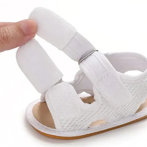RVROVIC Baby Boys Girls Sandals Premium Soft Anti-Slip Rubber Sole Infant Summer Outdoor Shoes Toddler First Walkers - 4