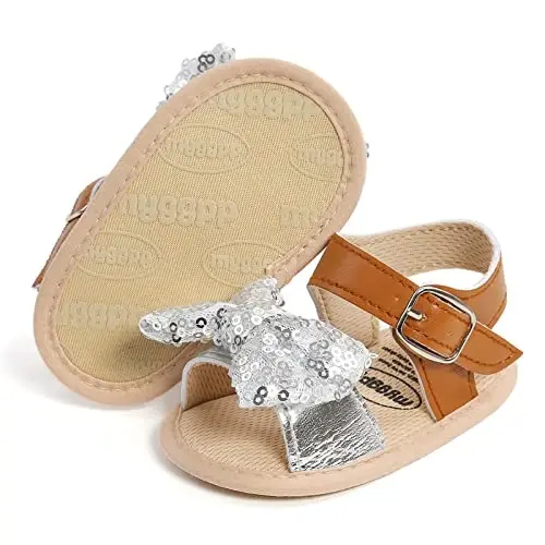 RVROVIC Baby Boys Girls Sandals Premium Soft Anti-Slip Rubber Sole Infant Summer Outdoor Shoes Toddler First Walkers - 5