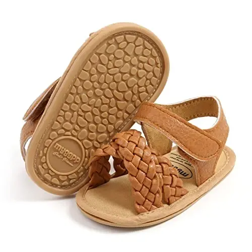 RVROVIC Baby Boys Girls Sandals Premium Soft Anti-Slip Rubber Sole Infant Summer Outdoor Shoes Toddler First Walkers - 1
