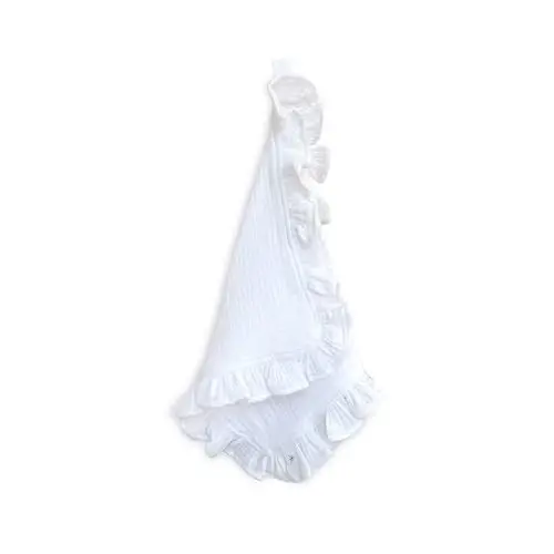 Ryan & Rose Cutie Lovey - Soft 100% Organic Cotton Muslin with Attachable Snap Closure - Loveys for Babies Newborn Baby Lovey Security Blankets for Babies Baby Blanket (Knot Linen) 