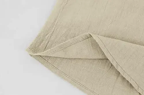 Ryannology erkaklar zig'ir ko'ylaklari kundalik paxta 3/4 yengli oddiy qulay Henley futbolka yozgi engil plyaj yoga toplari - 2