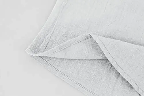 Ryannology Mens Linen Shirts Casual Cotton 3/4 Sleeve Regular-Fit Henley T-Shirt Summer Lightweight Beach Yoga Tops - 4