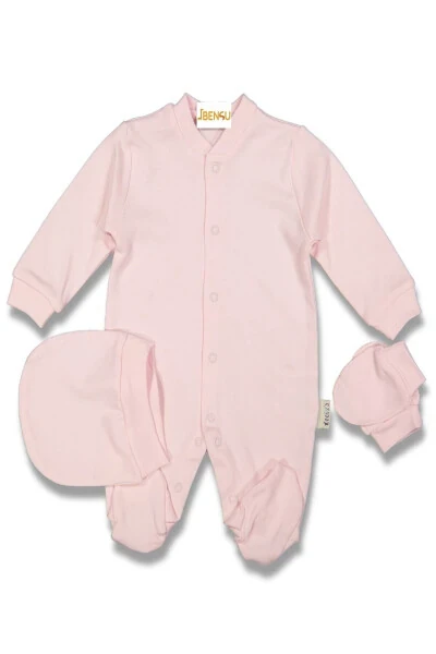 's Baby Girl Mittens Jumpsuit - Modazone
