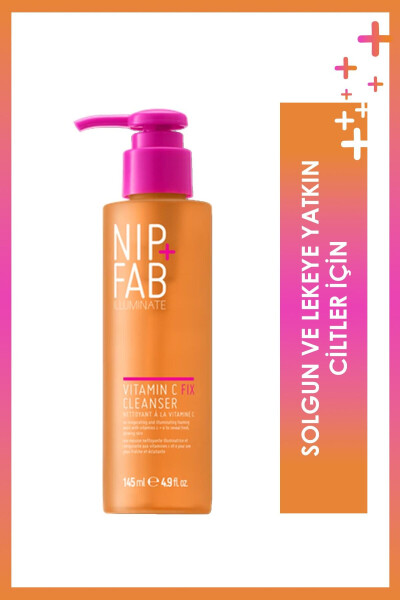 S vitaminli yuz yuvish jeli 145 ml - NIP+FAB (1)