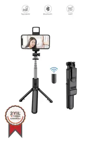 S03 Remote Control Wireless Selfie Stick - 1