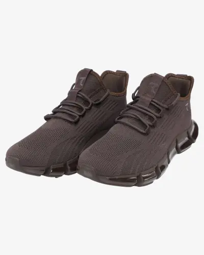 SABER Sneakers - DARK BROWN - 3